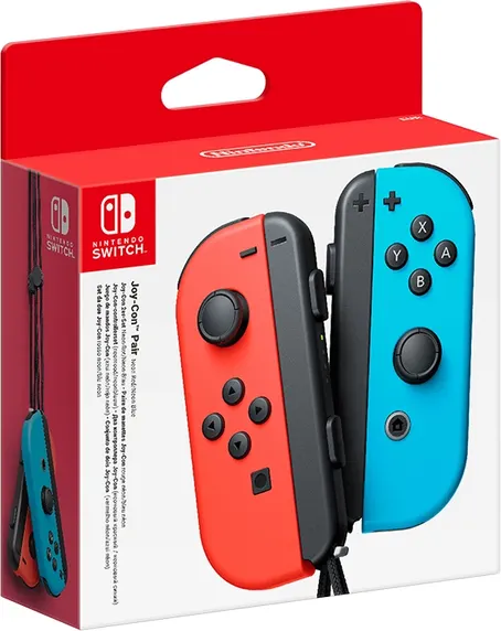 Joy-Con Pair Neon - Rød/Blå