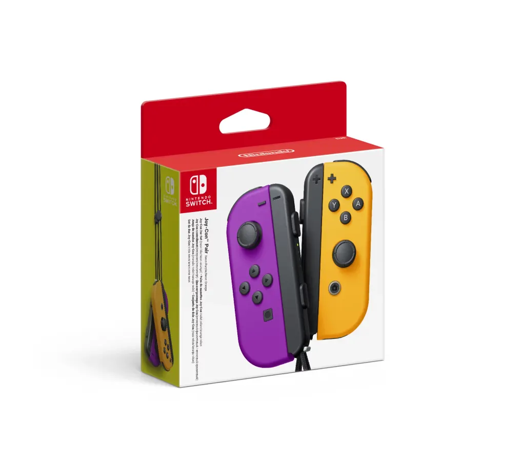 Joy-Con Pair - Neon Purple / Neon Orange
