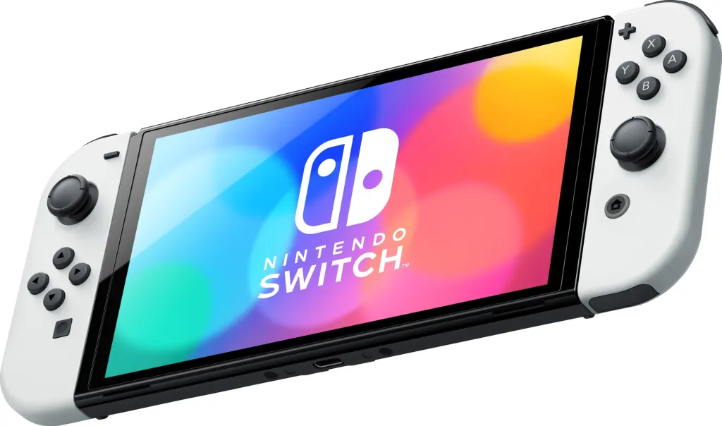 Nintendo Switch OLED - Svart & Hvit