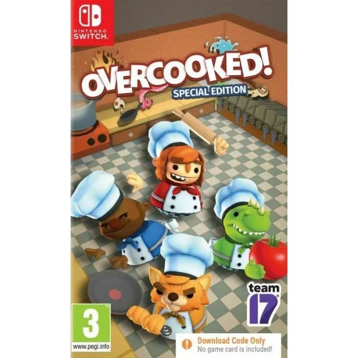 Overcooked! - Special Edition (Code in a Box) (Switch)