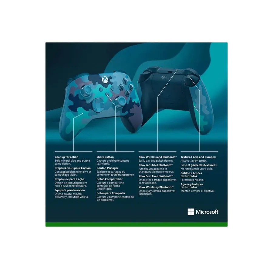 Xbox Series Trådløs Xbox kontroller - Mineral Camo