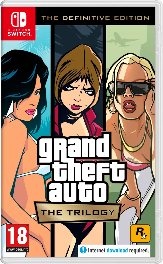 Grand Theft Auto: The Trilogy – The Definitive Edition (Switch)