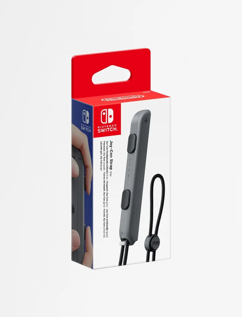 Nintendo Switch Joy-Con Strap Grå (Switch)