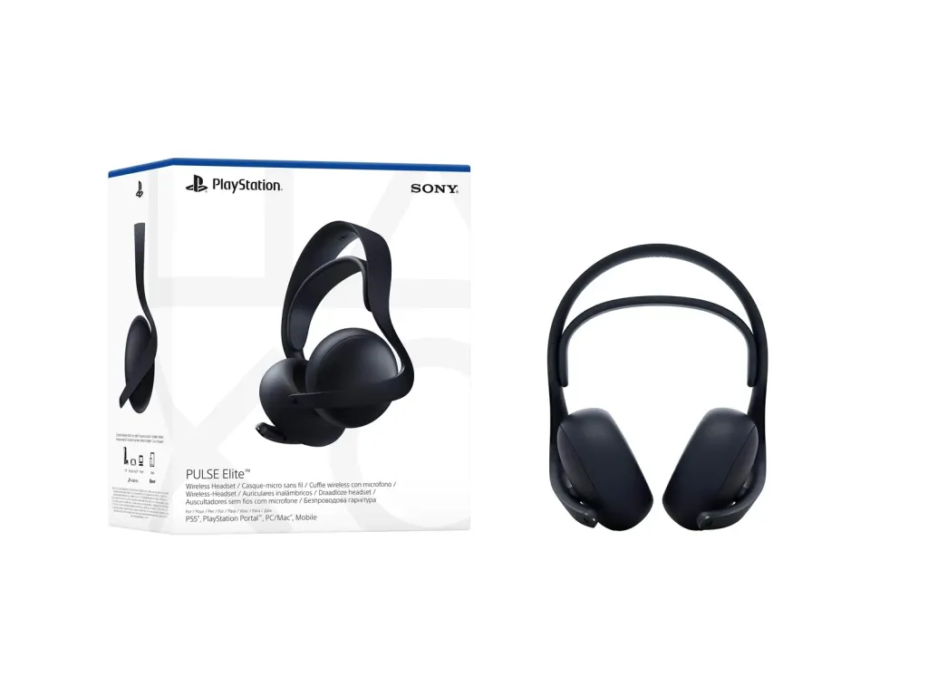 Outlet - PlayStation 5 Pulse Elite trådløst headset - Midnight Black