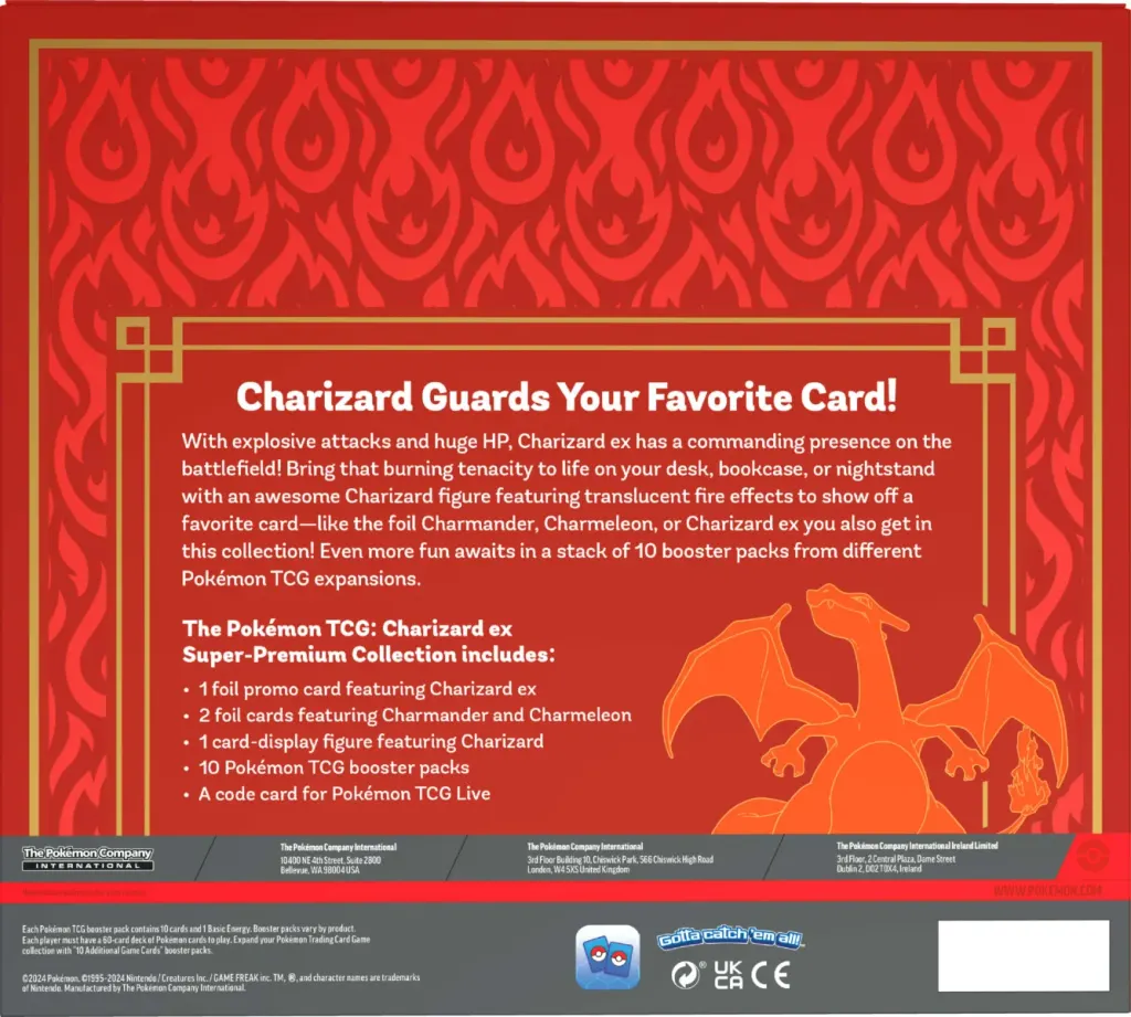 Pokemon TCG: Charizard Ex Super Premium Collection Box