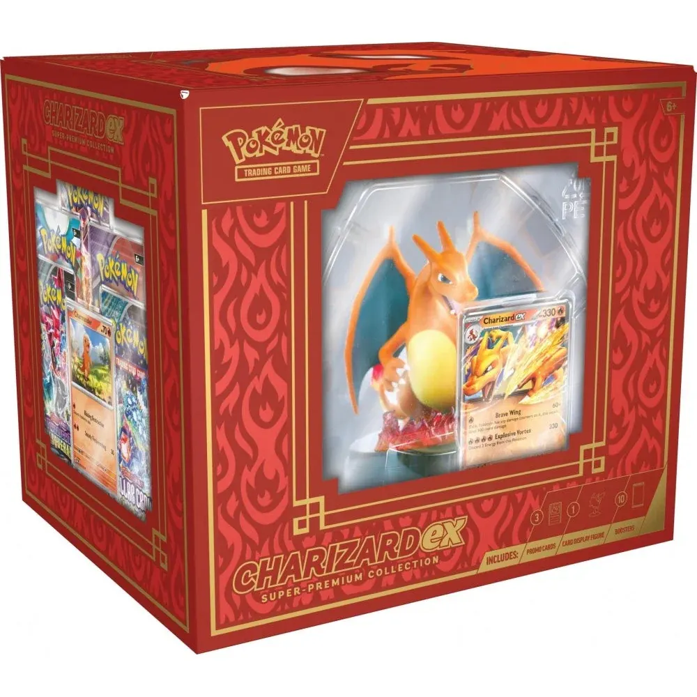 Pokemon TCG: Charizard Ex Super Premium Collection Box