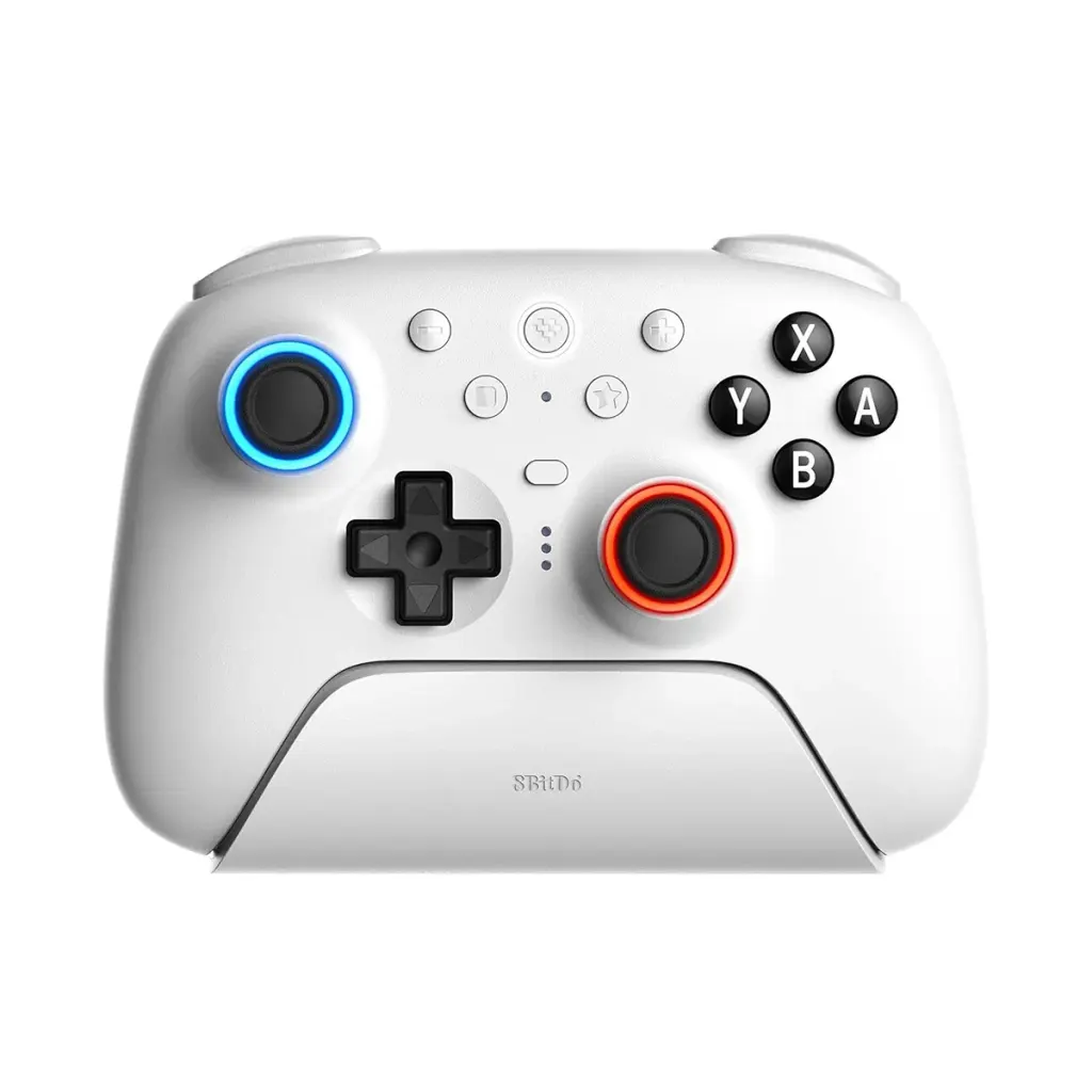 8BitDo Ultimate 2 Bluetooth Controller för Nintendo Switch / Nintendo Switch 2 / PC - vit