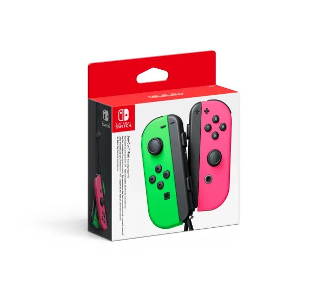 Joy-Con Pair - Neon Green / Neon Pink