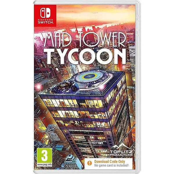 Mad Tower Tycoon (Code in a Box) (Switch)