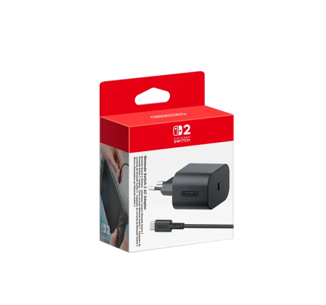 Nintendo Switch 2 AC strömadapter