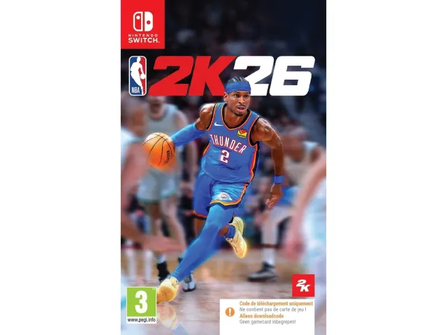 NBA 2K26 (Kod i en låda) (Switch)