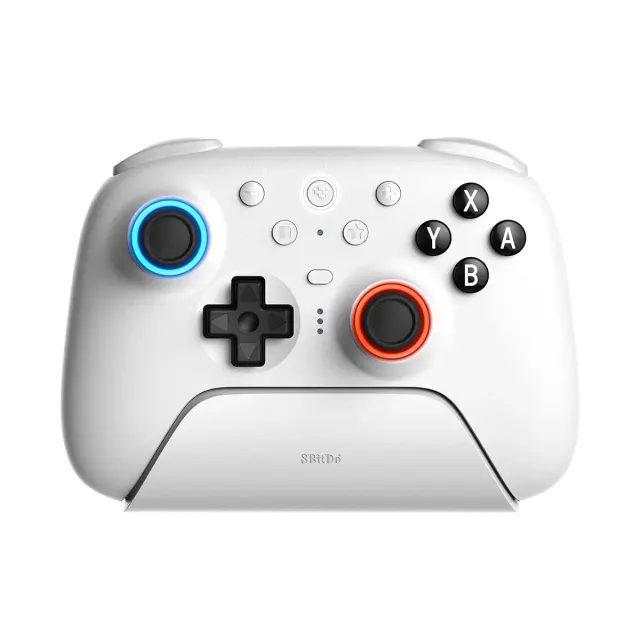 8BitDo Ultimate 2 Bluetooth Controller för Nintendo Switch / Nintendo Switch 2 / PC - vit