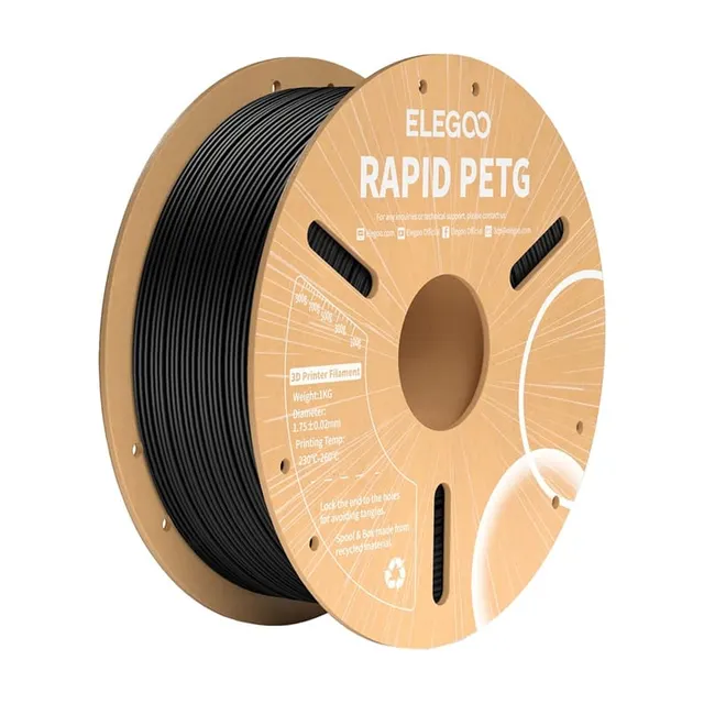 ELEGOO Rapid PETG Filament (svart)
