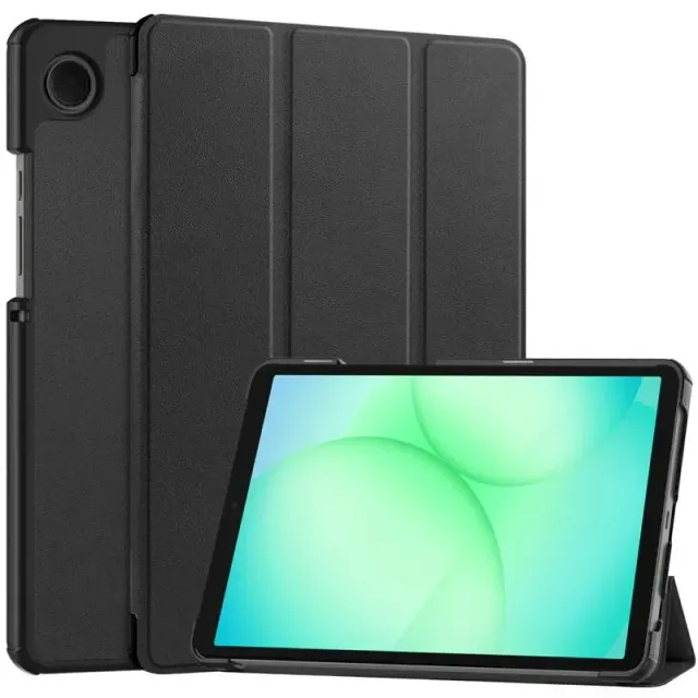 Samsung Galaxy Tab A11 / A9 Tri-Fold Series Smart Folio-fodral - Svart